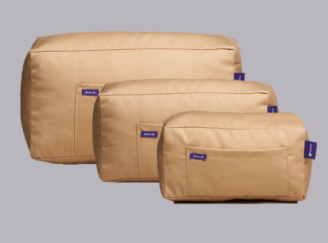 Birkin Trio: Complete Bag Pillow Set for Birkins 25, 30, and 35