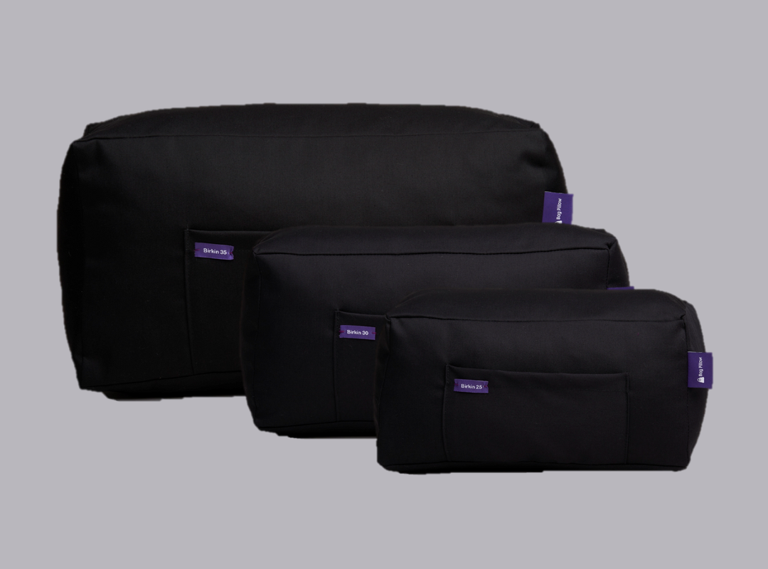 Birkin Trio: Complete Bag Pillow Set for Birkins 25, 30, and 35