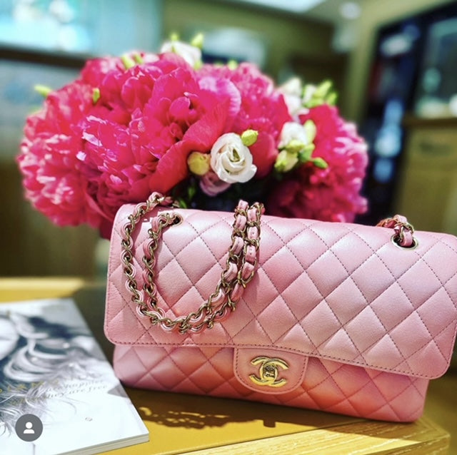 Chanel Quilted Perfect Fit Flap Bag Pink